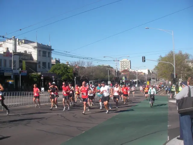 Foto lomba Melbourne Half Marathon