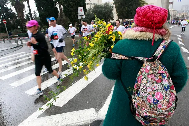 Foto lomba Jerusalem Marathon, Half & 10k