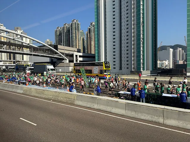 GARMIN RUN Marathon Series ─ Hong Kong Station Laufbild