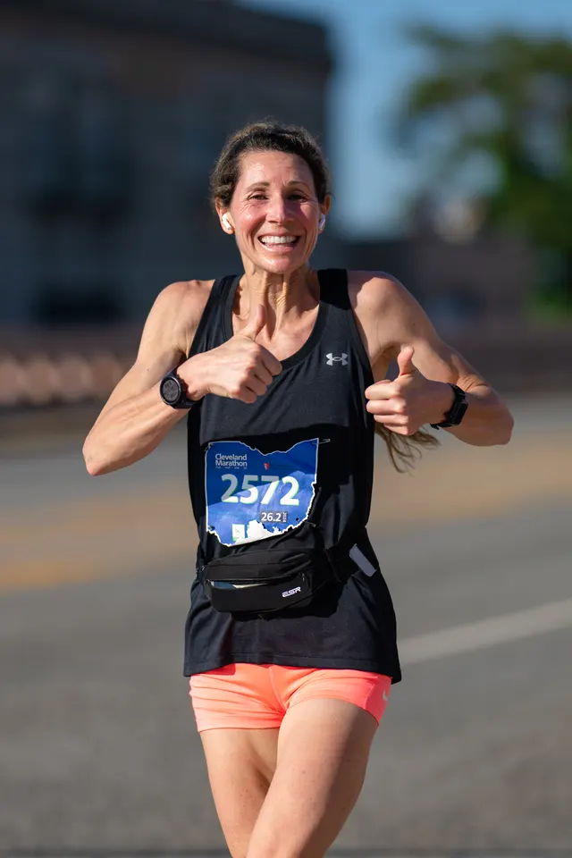 Cleveland Marathon — photo de la course