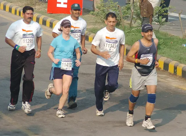 Vedanta Delhi Half Marathon — photo de la course