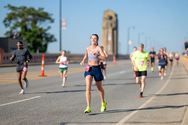 Cleveland Marathon — photo de la course
