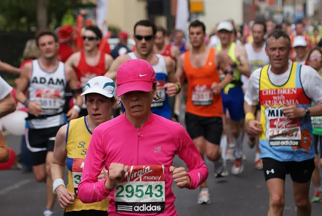 Ảnh giải Marathon Luân Đôn