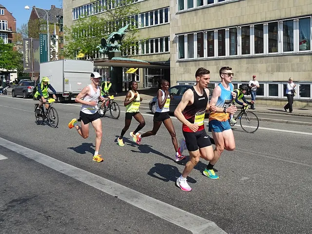 Foto lomba Copenhagen Half Marathon
