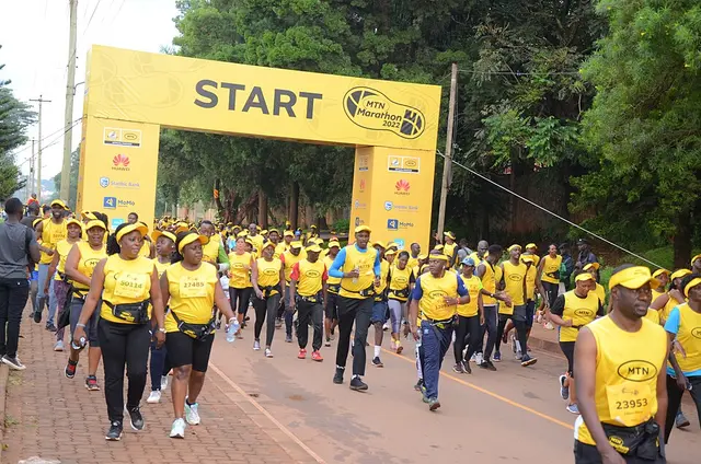 Foto lomba Kampala Half Marathon