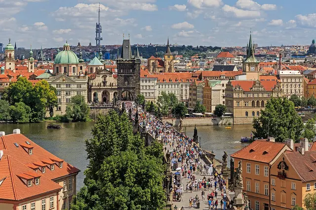 Prague 10K Night Race race photo