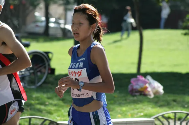 Hokkaido Marathon race photo