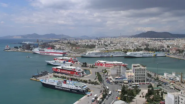 Run Greece Piraeus — foto de la carrera
