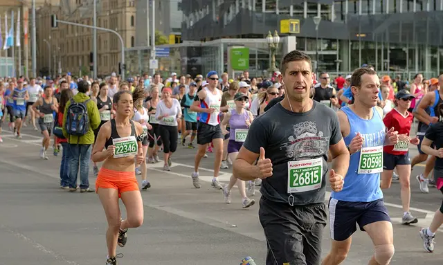 Foto lomba Melbourne Half Marathon