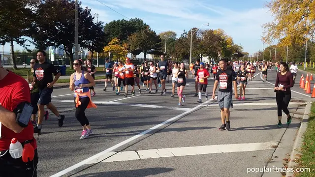 Toronto Waterfront Marathon race photo