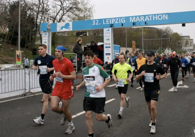 LEIPZIG MARATHON — photo de la course