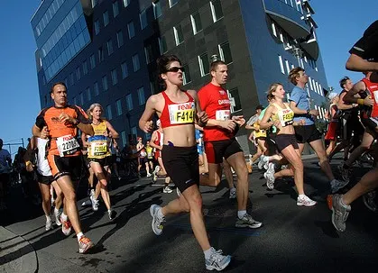 Maratón de Berlín — foto de la carrera