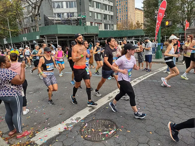 Duke City Marathon — foto da prova