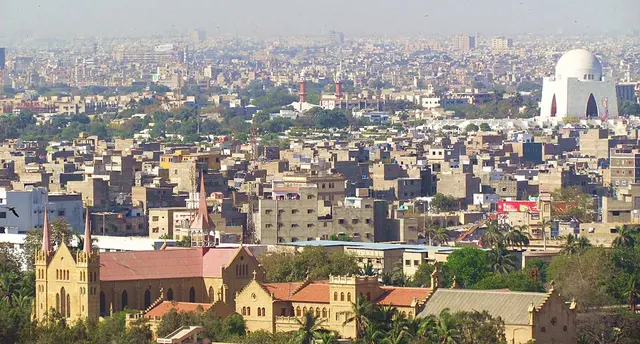 Karachi Marathon Laufbild