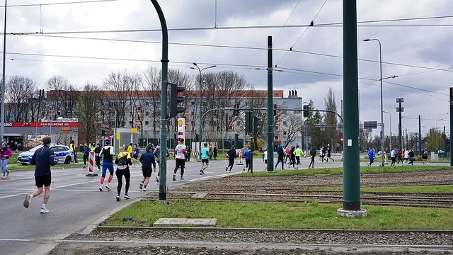 Marathon de Cracovie — photo de la course