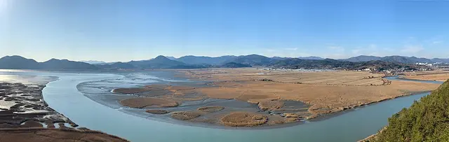 Der 20. Suncheon Bay Ultramarathon Laufbild