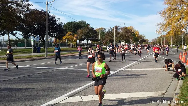 Toronto Waterfront Marathon race photo