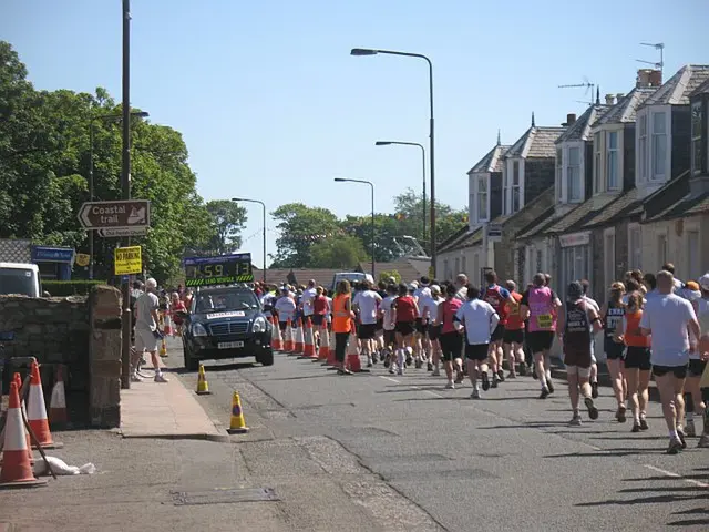 Foto lomba Edinburgh Marathon Festival