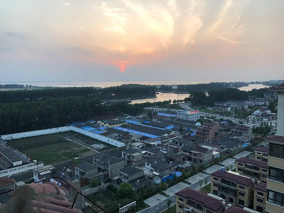 2026 Yangzhou Gaoyou Grand Canal Halbmarathon Laufbild