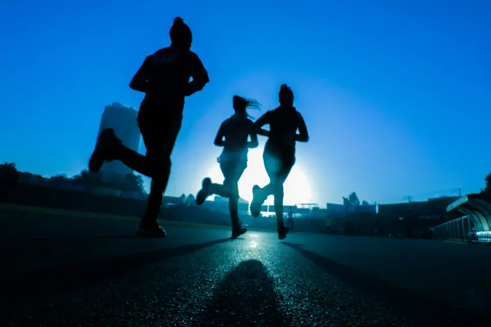 Foto lomba National Happiness Marathon ke-16