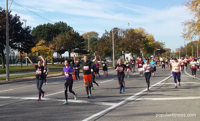 Toronto Waterfront Marathon race photo