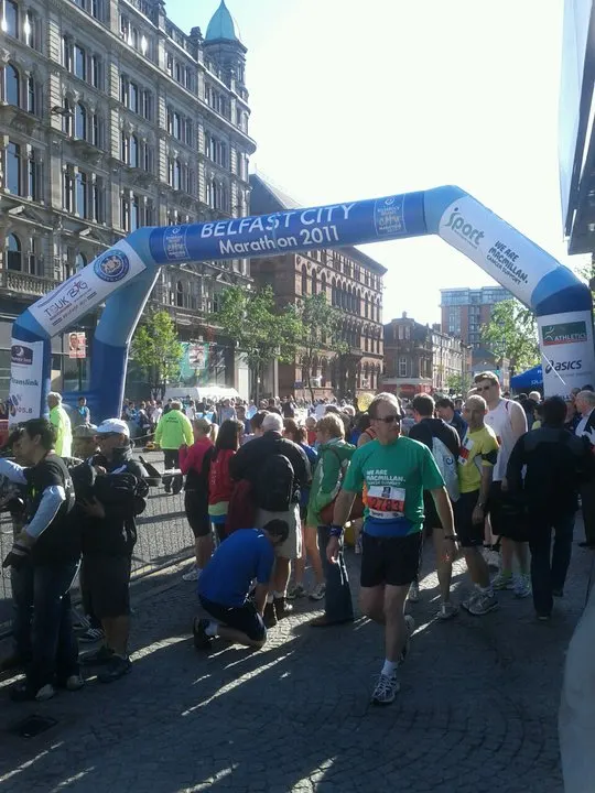 Foto lomba Moy Park Belfast City Marathon