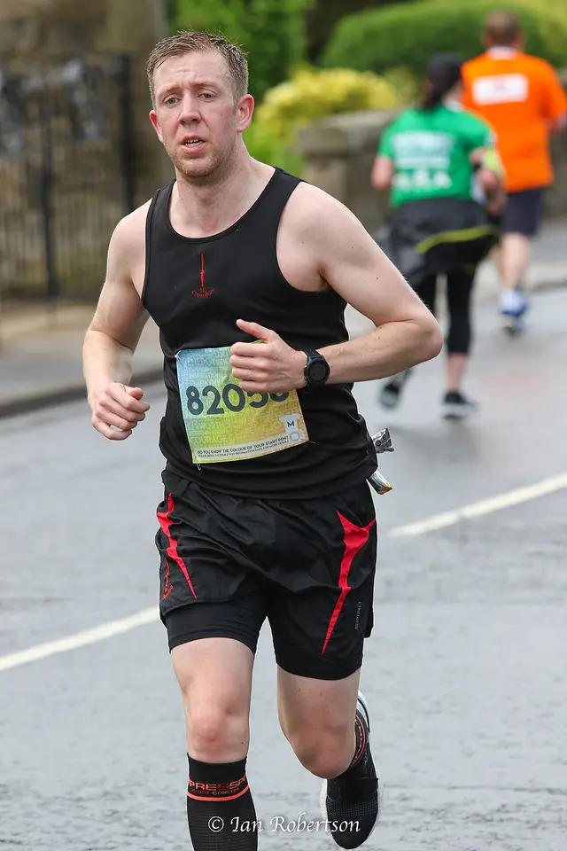 Foto lomba Edinburgh Marathon Festival