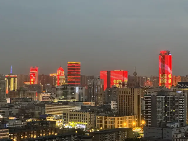 타이위안 마라톤 대회 사진