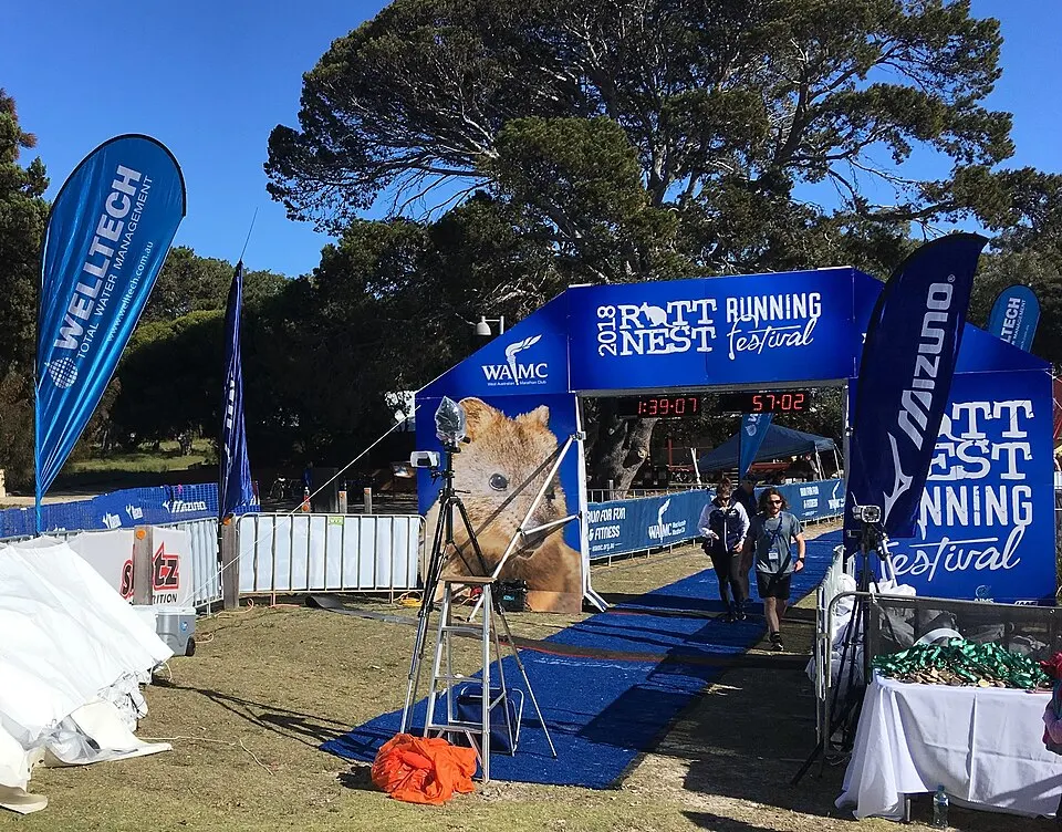 Rottnest Running Festival — foto de la carrera