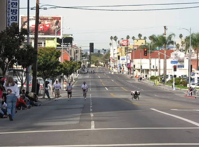 Maratón de Los Ángeles — foto de la carrera