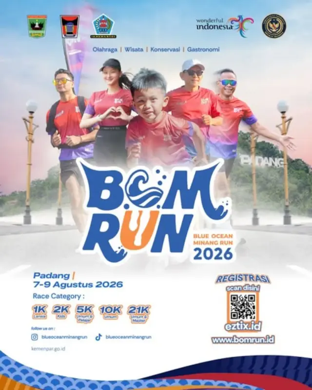 Blue Ocean Minang Run Laufbild