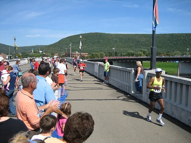 Wineglass Marathon Laufbild