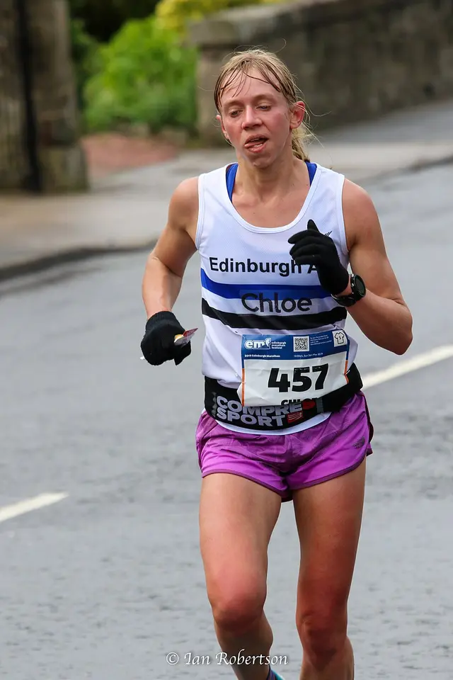 Foto lomba Edinburgh Marathon Festival