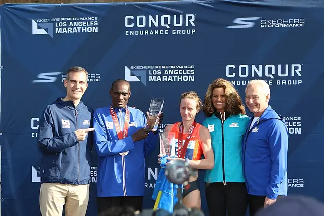 Maratón de Los Ángeles — foto de la carrera