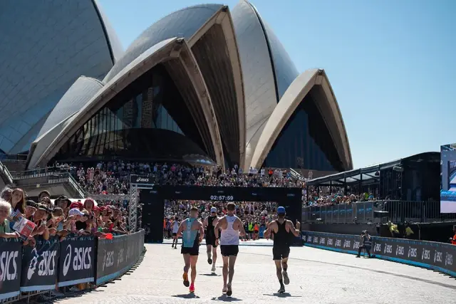 Ảnh giải Sydney Marathon