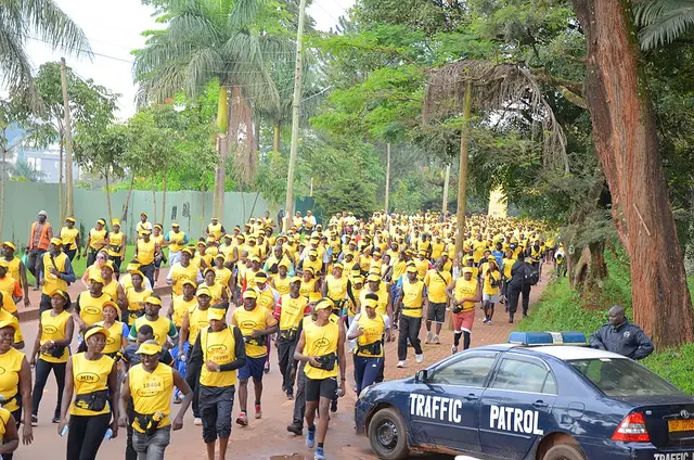 Foto lomba Kampala Half Marathon