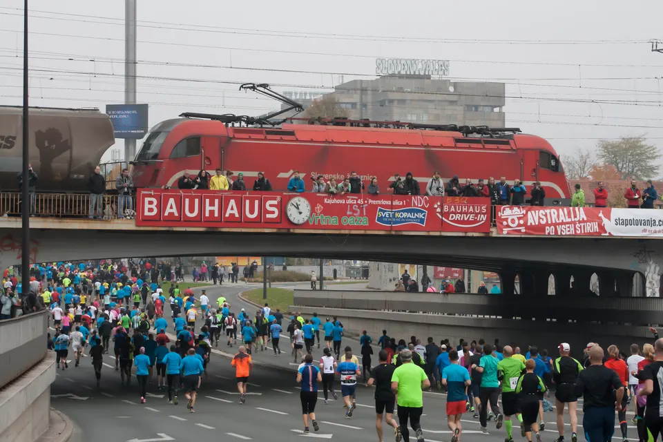 Ljubljana 10K Run — photo de la course