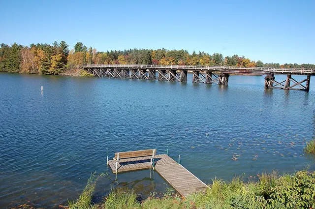 Minocqua "No Frills" Marathon Laufbild