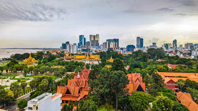 Foto lomba Phnom Penh International Half Marathon