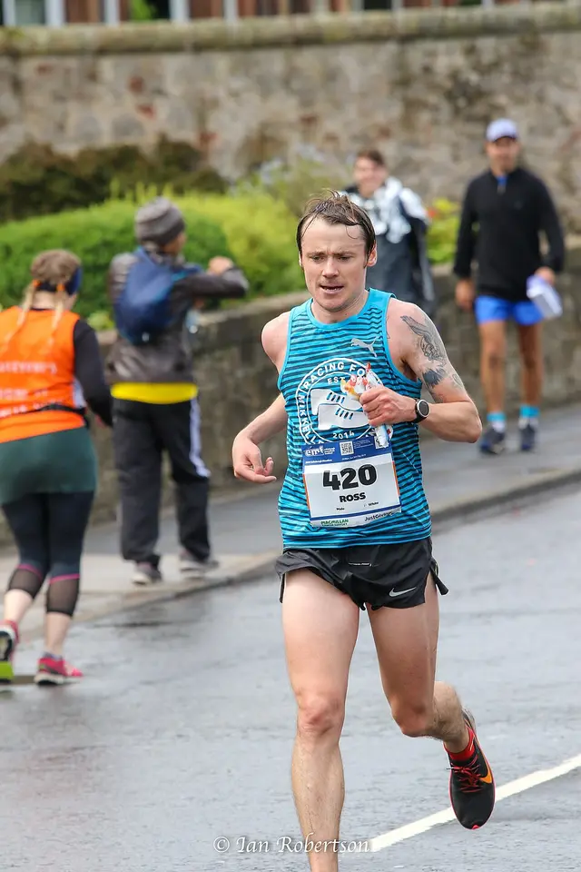 Foto lomba Edinburgh Marathon Festival