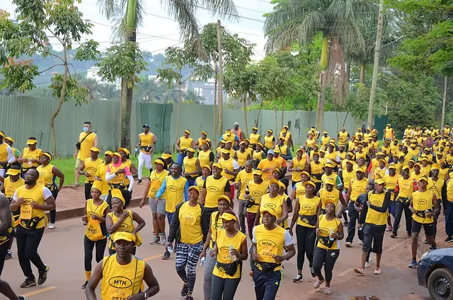 Foto lomba Kampala Half Marathon