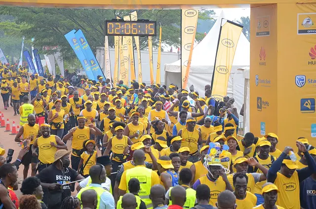 Foto lomba Kampala Half Marathon