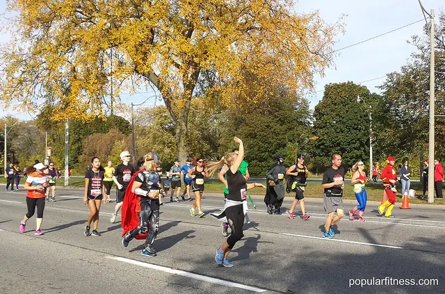 Toronto Waterfront Marathon race photo