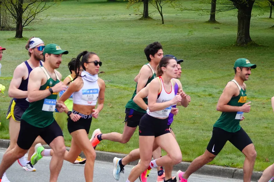Vancouver Half Marathon — photo de la course