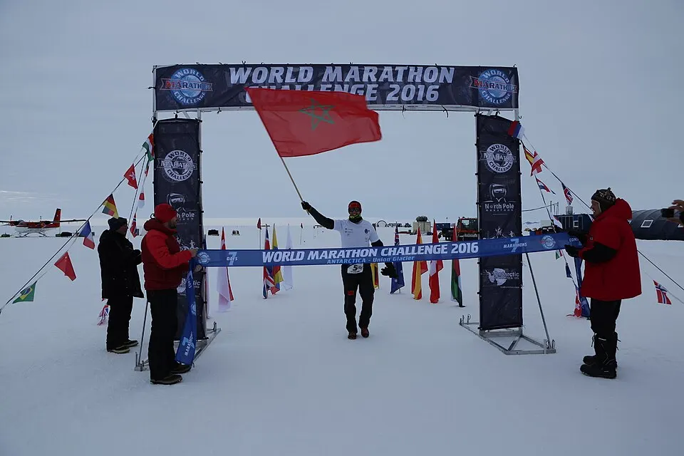 World Marathon Challenge — foto de la carrera