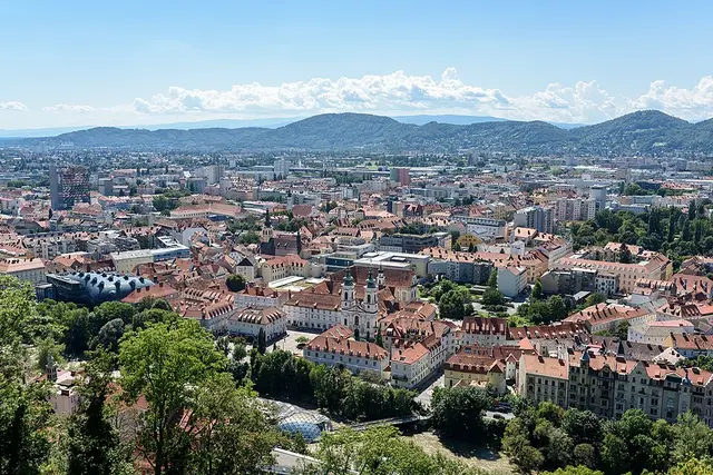 Graz Marathon Laufbild