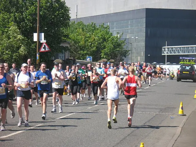 Foto lomba Edinburgh Marathon Festival