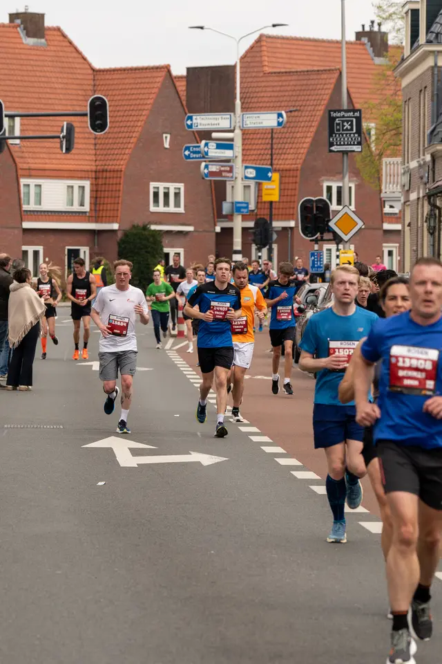 Enschede-Marathon Laufbild