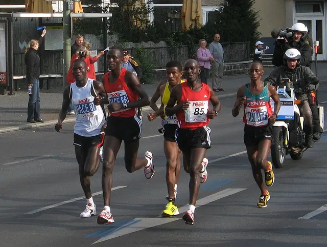 Maratón de Berlín — foto de la carrera