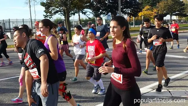 Foto lomba Toronto Marathon